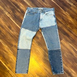 pacsun paneled jeans